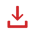 download icon red